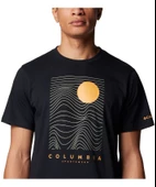 Columbia Csc M Linear Drifts Ss Tee Erkek Kısa Kollu Tişört CS0390 thumbnail 4