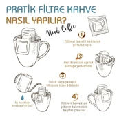 Nish Pratik Filtre Kahve Yüksek Kafein 2'li - 2