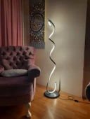 Dimli / Snake / 120 cm / Lambader / Antrasit Gövde / 3 Renk Işık / 3 Yıl Garanti - 1