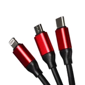 Suffie MTL 3 in 1 Usb Kablo - 3