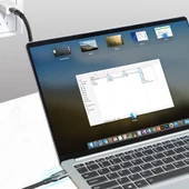 QG01 Type-C to Type-C USB4 PD Data Kablosu 240W 40Gbps 8K@60Hz 1.2 Metre - 10