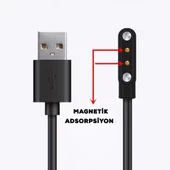 Haylou Solar LS05 Akıllı Saat Usb Şarj Kablosu - 4