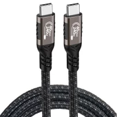 QG01 Type-C to Type-C USB4 PD Data Kablosu 240W 40Gbps 8K@60Hz 1.2 Metre - 4