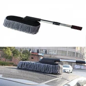 Polham Mikrofiber Araç Yıkama ve Toz Alma Fırçası, Çizik ve Toz Bırakmayan Oto, Araç Yıkama Fırçası - 3