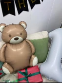 Retro Büyük Ayı Folyo Balon 90x65 cm thumbnail 2