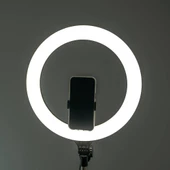 MJ38 RGB 25W Ring Light Canlı Yayın 38cm USB'li ve Telefon Stand - 3