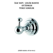 İGK YAPI - ÇELİK BANYO OTTOMAN TEKLİ ASKILIK (OT10-041) - 2