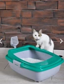 Renetic Yeşil Açık Kedi Tuvaleti - 1