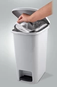 Slim Pedallı Çöp Kovası 15 Lt. Royaleks-M1052 - 1
