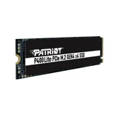 Patriot P400 Lite 2TB 3500/2700MB/s Gen 4x4 NVMe M.2 SSD Disk (P400LP2KGM28H) - 2