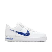 NIKE AIR FORCE 1 LOW SKETCH WHITE BLUE thumbnail 1