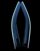 Citroen Berlingo Düz Kromlu Cam Rüzgarlığı 2009-2018 Arası 2li - 4