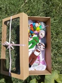 Carl ve Ellie Amigurumi Organik Oyuncak Hediye Seti - 1