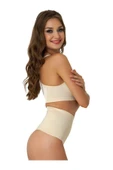 Yüksek Bel Karın Toparlayıcı Slip String Kadın Toparlayıcı Tanga Korse - 9