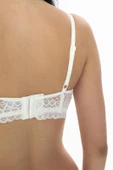 Dantelli . Desteksiz C Kap Sütyen Takım - 5