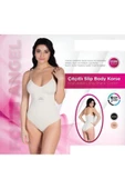 Kadın Çıtçıtlı Ip Askılı Body Korse 5004 - 2
