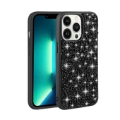 iPhone 13 Pro Max Kılıf Parlak Taşlı Tasarım  Linea Kapak kılıf - 1