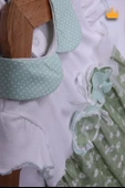 Babydola Kız Bebek Çiçekli Tulum Bayramlık 15193 - 6