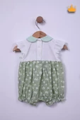 Babydola Kız Bebek Çiçekli Tulum Bayramlık 15193 - 7