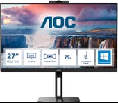 AOC 27"Q27V5CW/BK 1ms 75Hz HDMI Dp Type-C IPS Monitör(Ölü Pixel) - 1