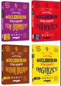 Ankara 2025 5. Sınıf Fen Bilimleri + Türkçe + Sosyal + İngilizce Güçlendiren Soru Seti 4 Kitap Güncel Müfredat - 1