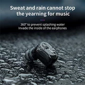 Baseus Encok A03 True Wireless, Mini & Portatif, Kablosuz Bluetooth Kulakiçi Kulaklık, beyaz, Bluetooth 5.0 Teşhir - 5