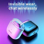 Baseus Encok A03 True Wireless, Mini & Portatif, Kablosuz Bluetooth Kulakiçi Kulaklık, beyaz, Bluetooth 5.0 Teşhir - 3