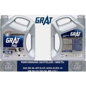Grat 5w/40 Tam Sentetık Motor Yagı 4 Lt - 1