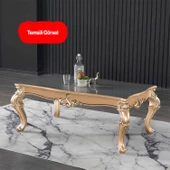 Altın Yaldızlı 4 Adet Valenta Plastik 47 cm Sehpa Ayağı Mobilya Zigon Çay Orta Sehpası Ayak Ayakları - 8