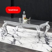 Valenta Plastik Sehpa Ayağı 47 cm Gümüş Gri Renk 1 Adet Mobilya Zigon Çay Orta Sehpası Ayak Ayaklar - 8