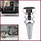 Oliva Mobilya Kanepe Koltuk Tv Ünitesi Baza Ayağı Zigon Orta Sehpası Gümüş Ayak Ayakları 20 cm Krom thumbnail 8