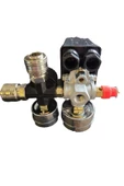 100-500 LT 9-12 BAR TRİFAZE KOMPRESÖR BASINÇ ŞALTERİ KOMPLE Seti 6 Parça - 5