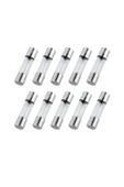 10 Adet - 250v 15a Sigorta - Fuse - Cam Sigorta - 5x20mm - 1