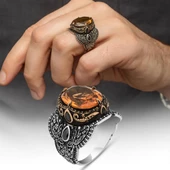 Zultanit Taşlı 925 Gümüş Erkek Yüzük thumbnail 1