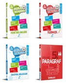 Pruva Akademi 2025 5. Sınıf Fen Bilimleri + Türkçe + Sosyal + Paragraf Soru Seti 4 Kitap Güncel Müfredat - 1