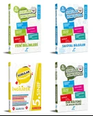 Pruva Akademi 2025 5. Sınıf Fen Bilimleri + Sosyal + İngilizce + Din Kültürü Soru Seti 4 Kitap Güncel Müfredat - 1