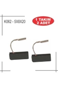 5x8x19 Sigortalı Kömür - Karbon Fırça - 1