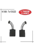 7x15x20 Kömür - Karbon Fırça - 1