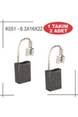 6.3x16x23 Bosch Tipi Büyük Taşlama Kömürü - 1