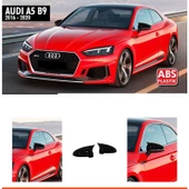 AUDİ A5  2016-2021 UYUMLU PARLAK SİYAH BATMAN AYNA KAPAĞI - 1