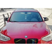 BMW 1.SERİ F20 UYUMLU 2011-2017 PARLAK SİYAH BATMAN AYNA KAPAĞI - 1