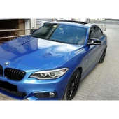 BMW 2.SERİ F22 UYUMLU PARLAK SİYAH BATMAN AYNA KAPAĞI - 1