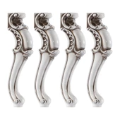 Krem Kahve 4 Adet Valenta Plastik Sehpa Ayağı 47 cm Mobilya Zigon Çay Orta Sehpası Ayak Ayakları - 7