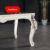 Krem Kahve 4 Adet Valenta Plastik Sehpa Ayağı 47 cm Mobilya Zigon Çay Orta Sehpası Ayak Ayakları - 8