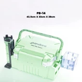 Pandora Çift Katlı Ekstra Dayanıklı Profesyonel Balıkçı Kutu Çanta PB14 43.5x23x28 cm - 3