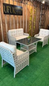UFUK HOME Petek 2+1+1 Masalı Rattan Bahçe Mobilyası, Balkon Takımı, Rattan Koltuk Takımı - 1