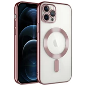 iPhone 11 Pro Max Kılıf Kamera Korumalı Kablosuz Wireless Şarj Özellikli Demre Kapak - 2