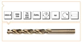MTE HSSE DIN 338/RN ALTIN SERİ 4,5 mm MATKAP UCU - 1