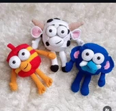 Mimikolar amigurumi tasarım oyuncak sevimli karakteri fil mimiko - 1
