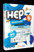 6. Sınıf Haftalık Hep Matematik 40 Deneme Hiper Zeka - 1